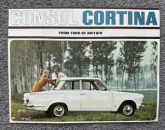 1964 Ford Consul Cortina Brochure