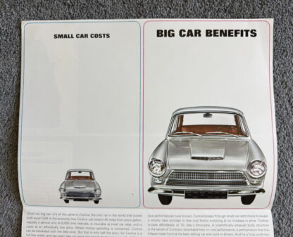 1964 Ford Consul Cortina Brochure - Image 3