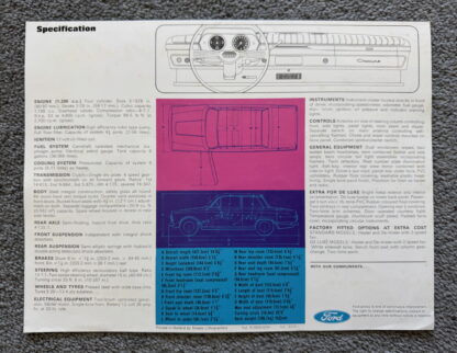 1964 Ford Consul Cortina Brochure - Image 6