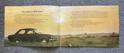 1968 Ford Escort, De Luxe, Super, GT, Estate Brochure - Image 2