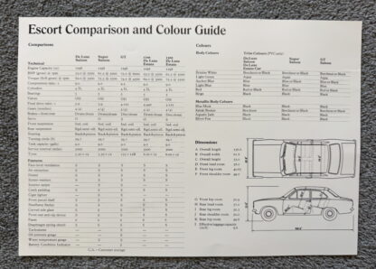 1968 Ford Escort, De Luxe, Super, GT, Estate Brochure - Image 11