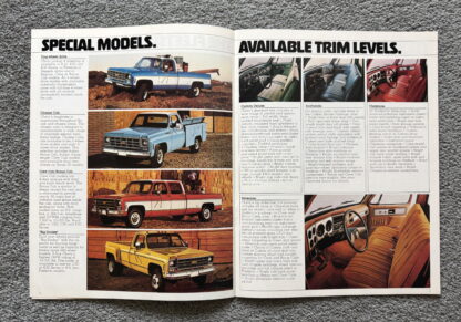 1978 Chevrolet Pickup Brochure C10, C20, C30, K10/20/30, Fleetside, Stepside - Image 4