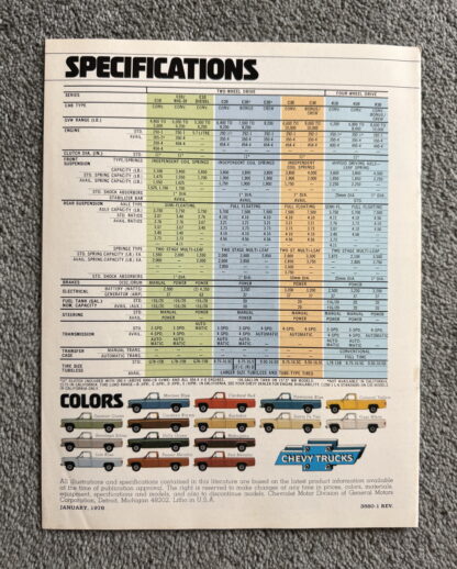 1978 Chevrolet Pickup Brochure C10, C20, C30, K10/20/30, Fleetside, Stepside - Image 8