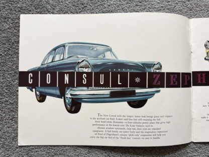 1959 Ford Zephyr, Zodiac, Consul Brochure - Image 2