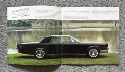 1966 Lincoln Continental Brochure - Image 2