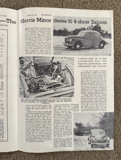 1953 Morris Minor Brochure - Image 3