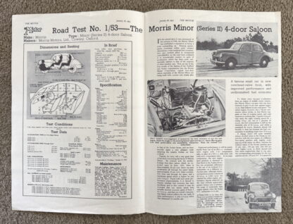 1953 Morris Minor Brochure - Image 4
