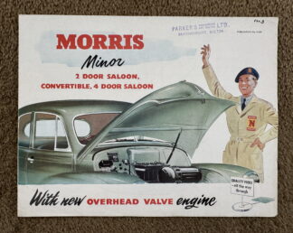 1953 Morris Minor Brochure