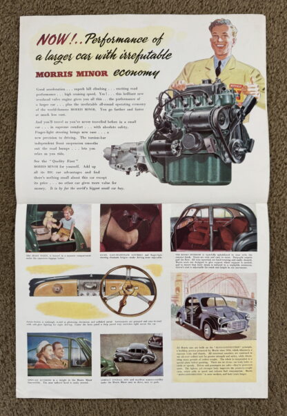1953 Morris Minor Brochure - Image 3