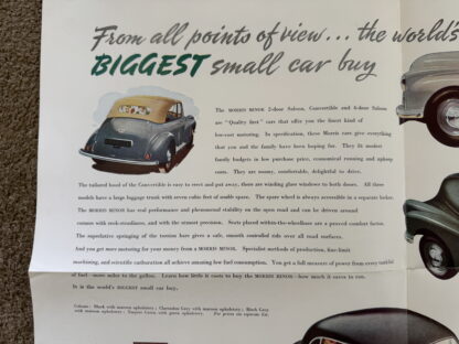 1953 Morris Minor Brochure - Image 9