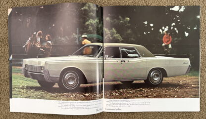 1967 Lincoln Continental Brochure - Image 3