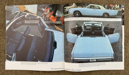1967 Lincoln Continental Brochure - Image 8