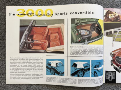 1964 Austin Healey 3000 Brochure - Image 2