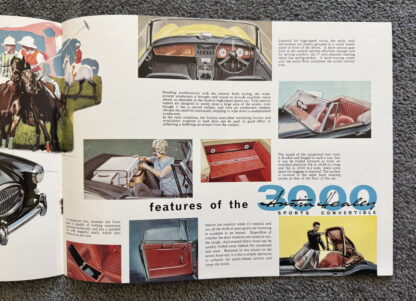 1964 Austin Healey 3000 Brochure - Image 5