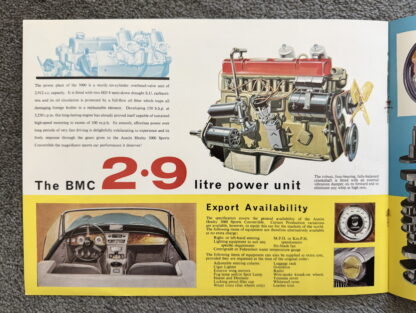 1964 Austin Healey 3000 Brochure - Image 6