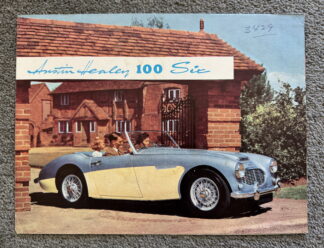 1956 Austin Healey 100 Six Brochure
