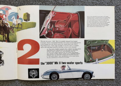 1962 Austin Healey 3000 Brochure - Image 5