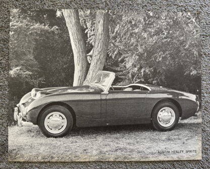 1959 Austin Healey Sprite Mk 1 Brochure