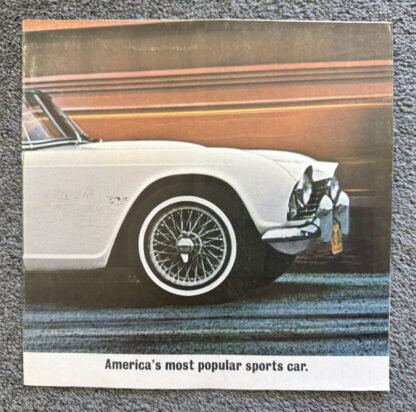 1963 Triumph TR4 Brochure
