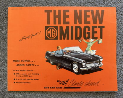1962 MG Midget Brochure