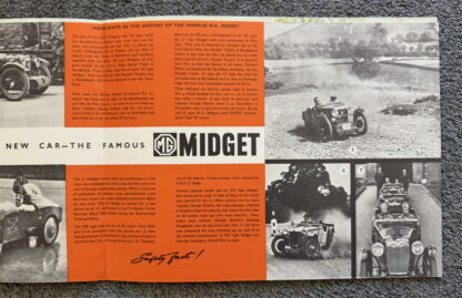 1962 MG Midget Brochure - Image 3