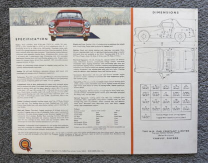 1962 MG Midget Brochure - Image 12