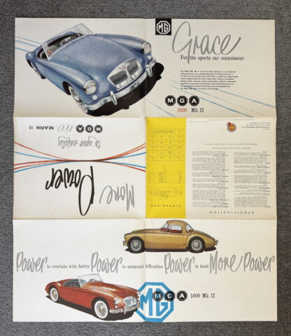 1961 MG MGA 1600 MKII Brochure - Image 10