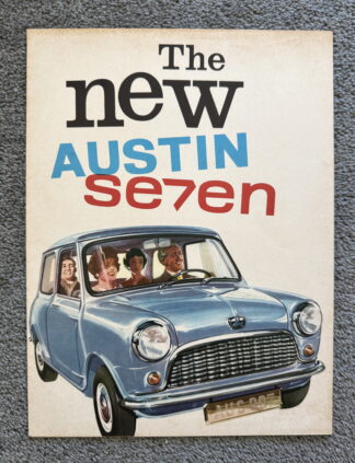 1959 Austin Seven (Mini) 850 Brochure