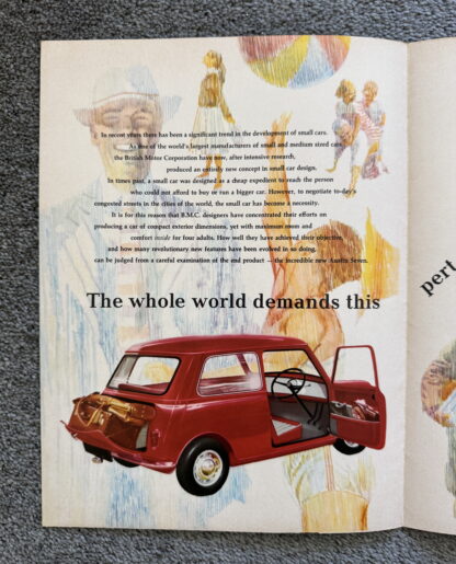 1959 Austin Seven (Mini) 850 Brochure - Image 2
