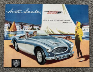 1959 Austin Healey 3000 Brochure