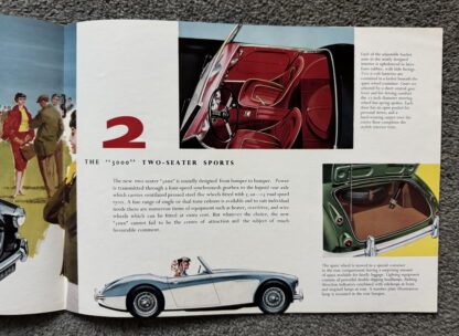 1959 Austin Healey 3000 Brochure - Image 5