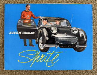 1958 Austin Healey "Frogeye" Sprite Brochure