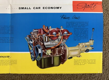 1958 Austin Healey "Frogeye" Sprite Brochure - Image 5
