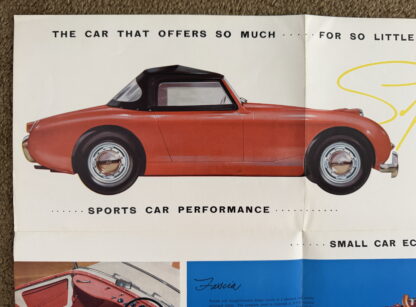 1958 Austin Healey "Frogeye" Sprite Brochure - Image 7