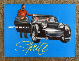 1960 Austin Healey "Frogeye" Sprite Brochure