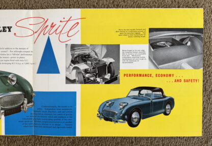 1960 Austin Healey "Frogeye" Sprite Brochure - Image 3