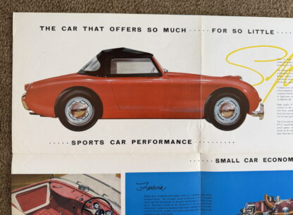 1960 Austin Healey "Frogeye" Sprite Brochure - Image 7