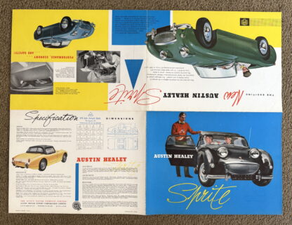 1960 Austin Healey "Frogeye" Sprite Brochure - Image 9