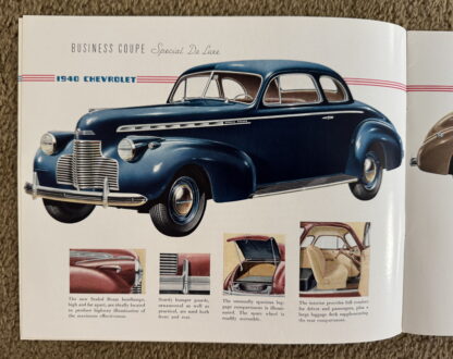 1940 Chevrolet Special, Master De Luxe, Master 85 Range Brochure - Image 4