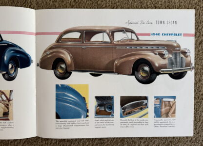 1940 Chevrolet Special, Master De Luxe, Master 85 Range Brochure - Image 5
