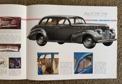 1940 Chevrolet Special, Master De Luxe, Master 85 Range Brochure - Image 10