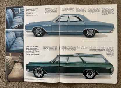 1966 Buick LeSabre, Riviera, Wildcat, Skylark, Electra Range Brochure - Image 4