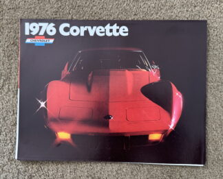 1976 Chevrolet Corvette Brochure
