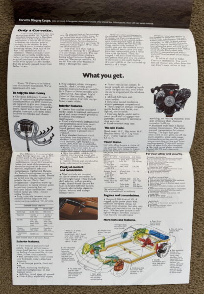 1976 Chevrolet Corvette Brochure - Image 4