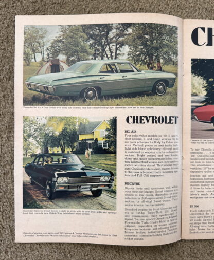 1968 Chevrolet Range Brochure Corvette Chevelle Camaro Corvair Bel Air - Image 4