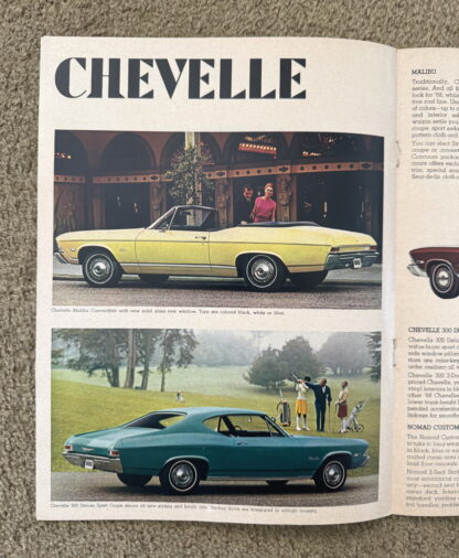 1968 Chevrolet Range Brochure Corvette Chevelle Camaro Corvair Bel Air - Image 6