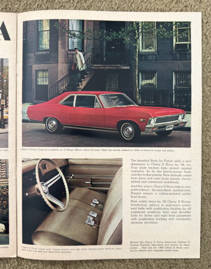 1968 Chevrolet Range Brochure Corvette Chevelle Camaro Corvair Bel Air - Image 11