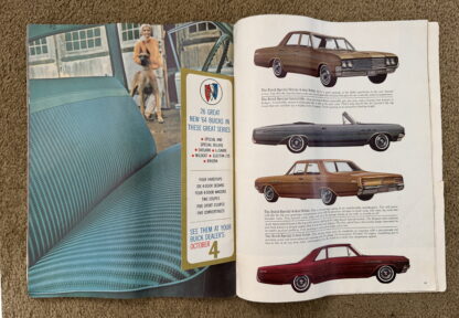 1964 Buick Riviera, LeSabre, Wildcat, Electra, Skylark Range Brochure - Image 18