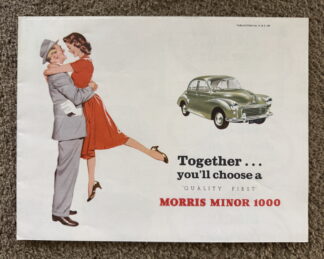 1959 Morris Minor and Traveller Brochure