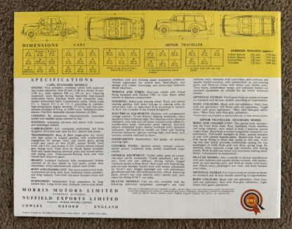 1959 Morris Minor and Traveller Brochure - Image 15